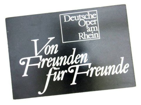 POCZTÓWKA - DEUTSCHE OPER AM RHEIN