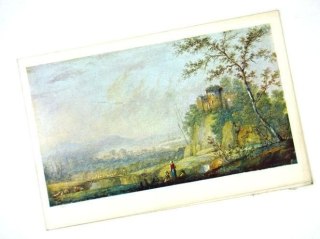 POCZTÓWKA - KRAJOBRAZ -ZAMEK