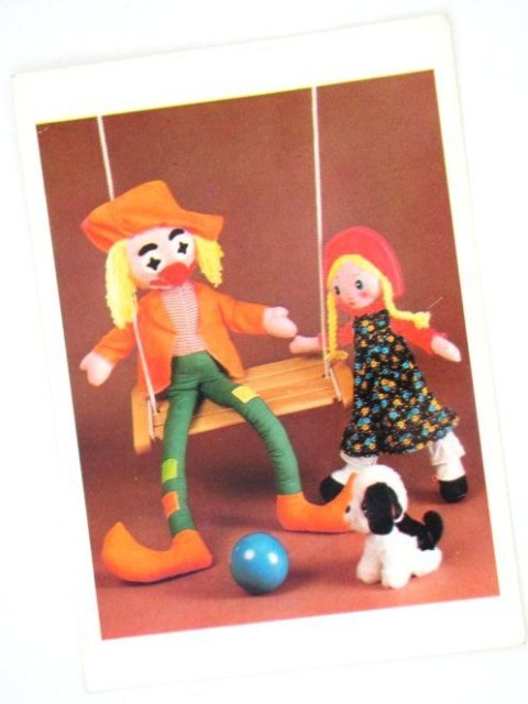 POCZTÓWKA - ŚMIESZNE POSTACIE