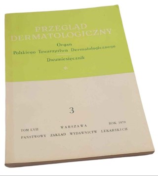 PRZEGLĄD DERMATOLOGICZNY 3 rok 1970 TOM LVII
