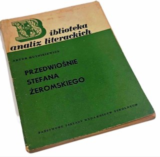 Przedwiośnie Stefana Żeromskiego wyd. 1971 rok