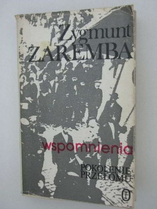 WSPOMNIENIA POKOLENIA PRZEŁOMU