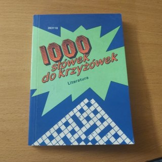 1000 słówek do krzyżówek Literatura