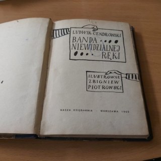 Banda niewidzialnej ręki wyd 1960r.