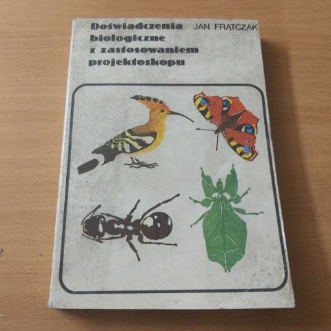 Doświadczenia biologiczne z zastosowaniem projektoskopu