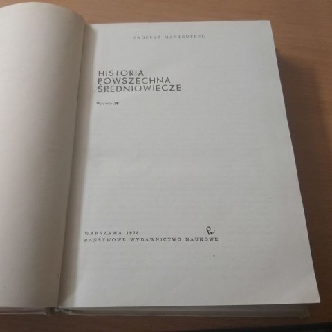 Historia powszechna średniowiecze