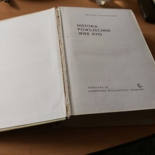 Historia powszechna wiek XVIII
