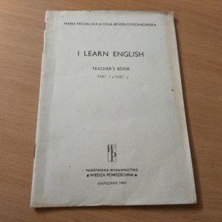 I Learn English Trachers Book part 1, part 2