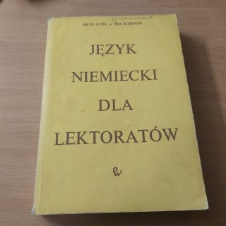 Język Niemiecki dla Lektoratów