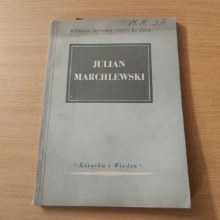 Julian Marchlewski wyd 1950 rok