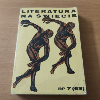 Literatura na świecie nr 7 (63)