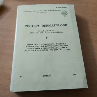 POSTĘPY DERMATOLOGII V 1988r