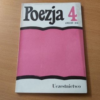 Poezja 4 kwiecień 1976 rok