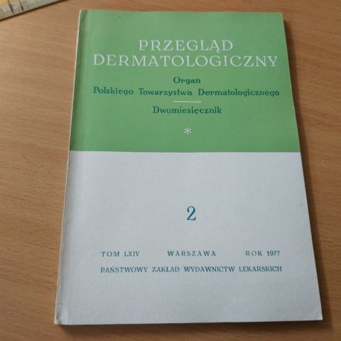 Przegląd dermatologiczny nr 2 ROK 1977 TOM LXIV