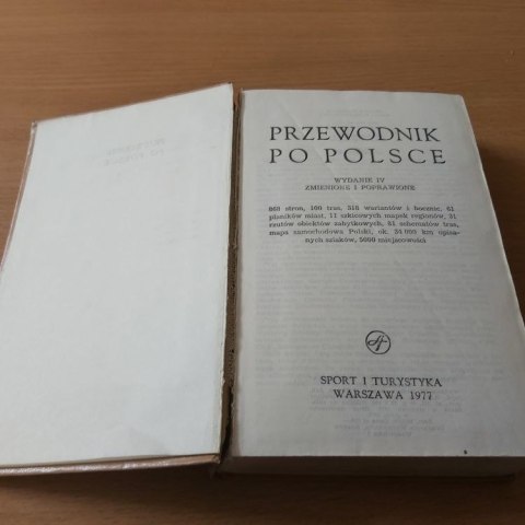 Przewodnik po Polsce plus mapa rozkładana