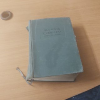 Słownik Chemiczny Niemiecko - Polski wyd 1958r