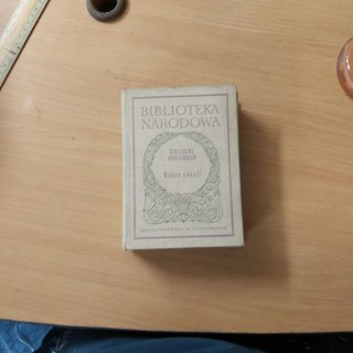WYBÓR POEZJI Apoollinairego
