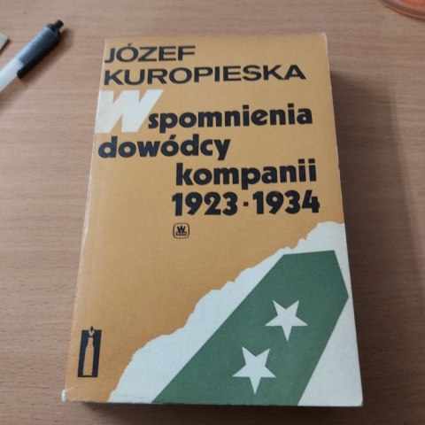 Wspomnienia dowódcy kampanii 1923-1934