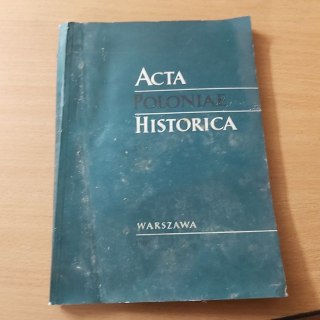 Acta Poloniae Historica XVII 1968 rok
