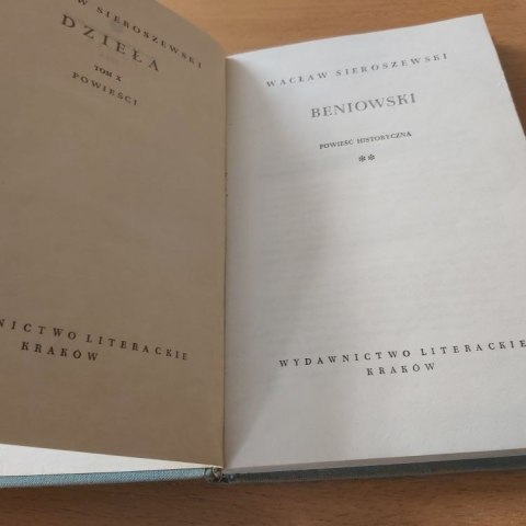 Beniowski TOM X