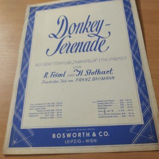 Donkey Serenade aus dem Tonfilm "Tarantella"
