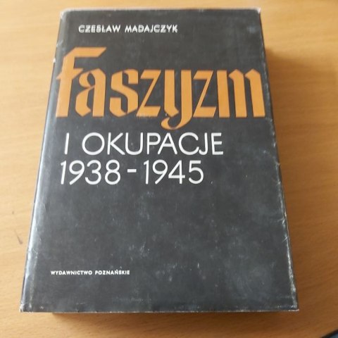 Faszyzm i okiupacje 1938-1945