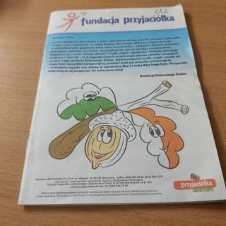 Fundacja przyjaciółki kolorowanki krzyżówki proste