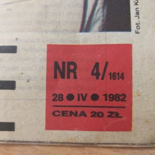 Kobieta i Życie nr 4 z 28 kwietnia 1982 roku.