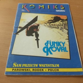 Komiks 2 rok 1988 fantastyka Sam przeciw wszystkim