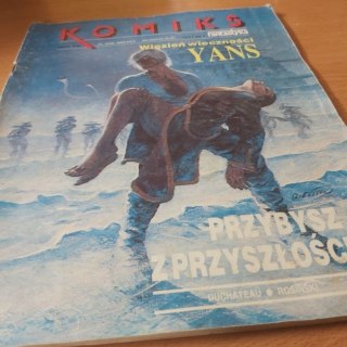 Komiks nr 1 z 1988 roku. Więzień wieczności, Przybysz z przyszłości