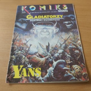 Komiks nr 1/6 rok 1989 Gladiatorzy, Yans