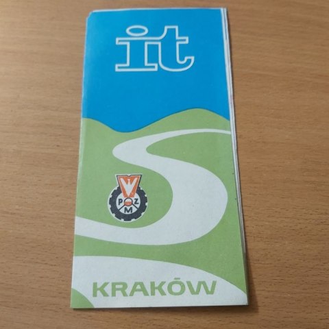 Kraków informator turystyczny wyd. 1974 rok.
