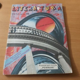 Literatura 11/12 (74-75) listopad grudzień 1988 roku magazyn literacki