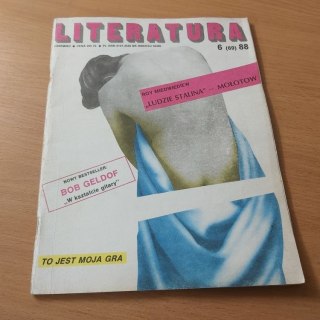 Literatura 6 (69) czerwiec 1988 roku czasopismo literackie