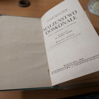Małżeństwo Doskonałe przedruk książki z 1948 roku.