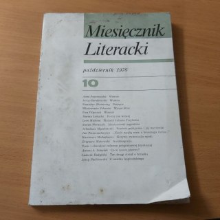 Miesięcznik Literacki 10 październik 1976 rok