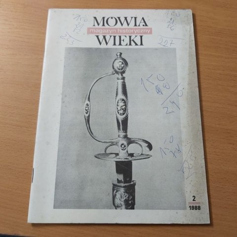 Mówią Wieki magazyn historyczny 2/1988