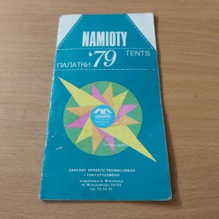 Namioty 1979 rok album