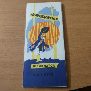 Nowosądeckie informator maj 1978 roku.