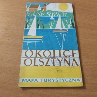 Okolice Olsztyna Mapa Turystyczna rozkładana