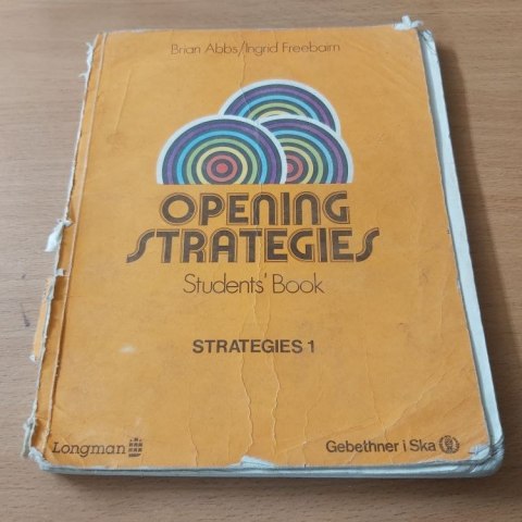 Opening Strategies book Strategies 1
