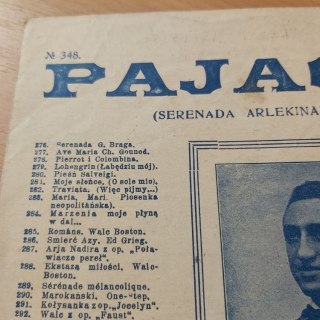 Pajace Serenada Arlekina