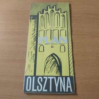 Plan Olsztyna Mapa rozkładana