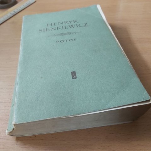 Potop Sienkiewicz TOM 1 wyd. 1956 rok