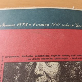 Przekrój nr 1873 z 1 marca 1981 roku.