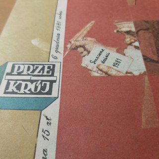 Przekrój nr 1913 z 6 grudnia 1981 roku.