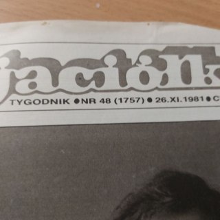 Przyjaciółka nr 48 tygodnik 26.XI.1981 rok.