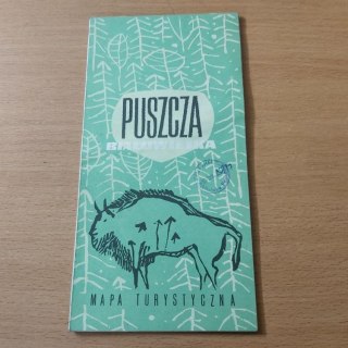 Puszcza Białowiejska mapa turystyczna
