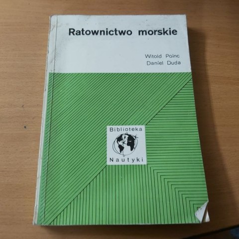 Ratownictwo morskie TOM 1 wyd 1966 rok
