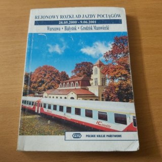 Rejonowy Rozkład Jazdy Pociągów 2000-2001